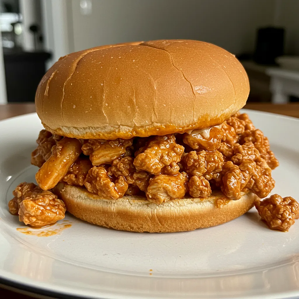Delicious Cajun Chicken Sloppy Joes: Tonight's Ultimate Spicy Comfort Food Masterpiece